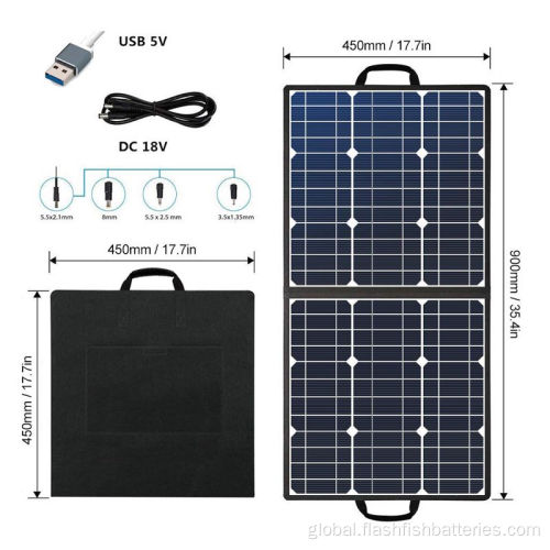 100w Solar Panel 2021 new product salary power stationhalf PV cell Supplier
